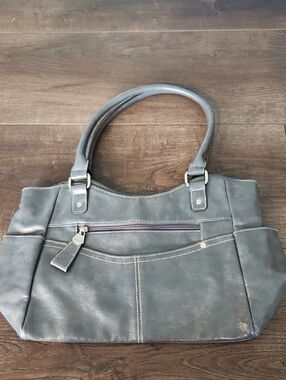 Rosetti charcoal shoulder bag EUC
